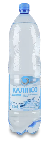 Вода мінеральна природна столова негазована Каліпсо 1,5 л